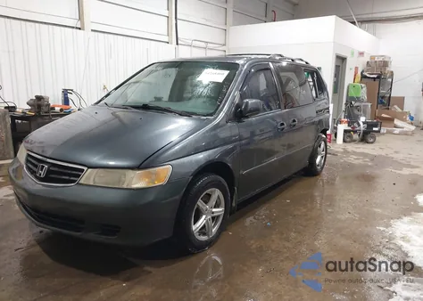 2003 Honda Odyssey Ex-L z USA, uszkodzony, nr VIN 5FNRL18933B095389